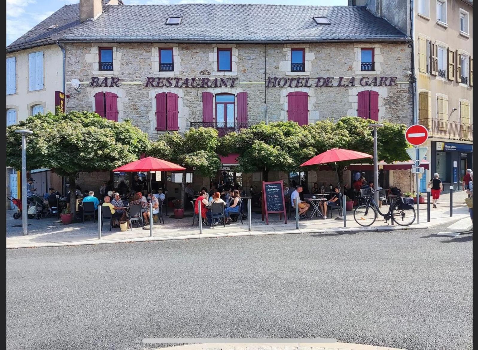 Hotel De La Gare Severac-d'Aveyron Exterior photo